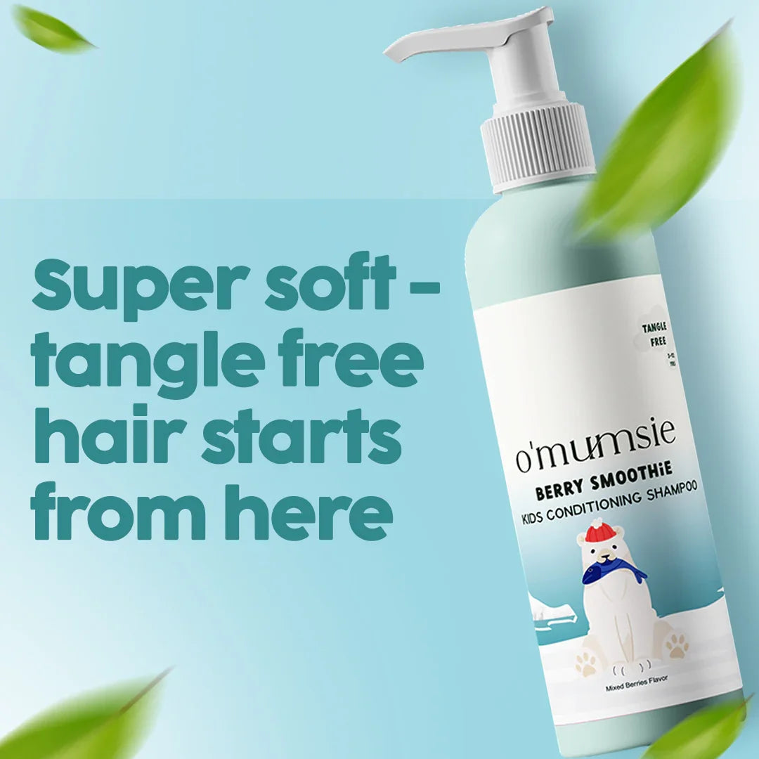 Kids Conditioning Shampoo Cleanses, Nourishes Conditions in