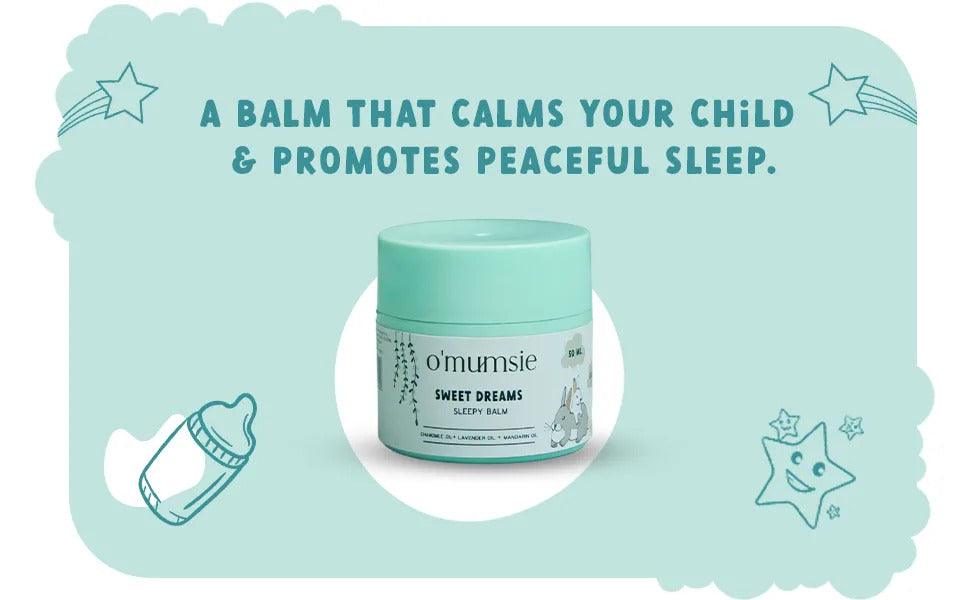 Baby Sleepy Balm | Is your baby not sleeping at night?  - omumsie