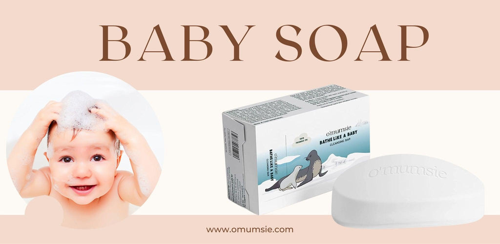 Omumsie Baby Soap: The Syndet Cleansing Bar for Baby's Delicate Skin - omumsie