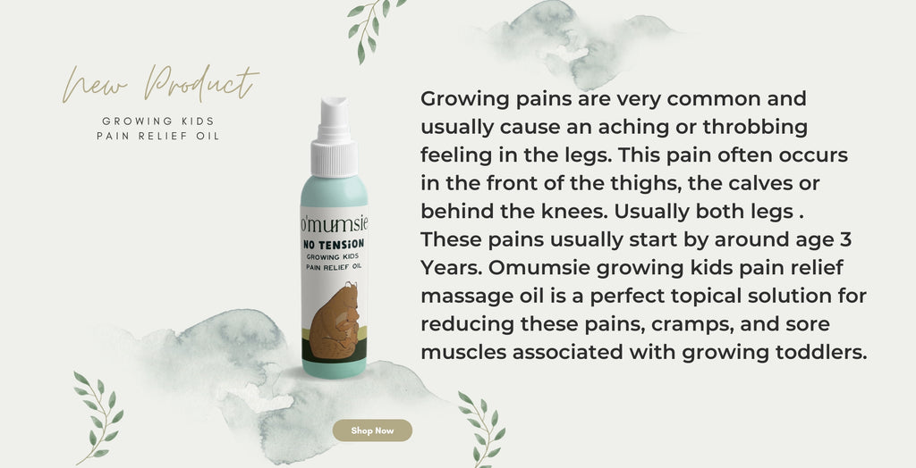 Omumsie kids growing pain relief oil