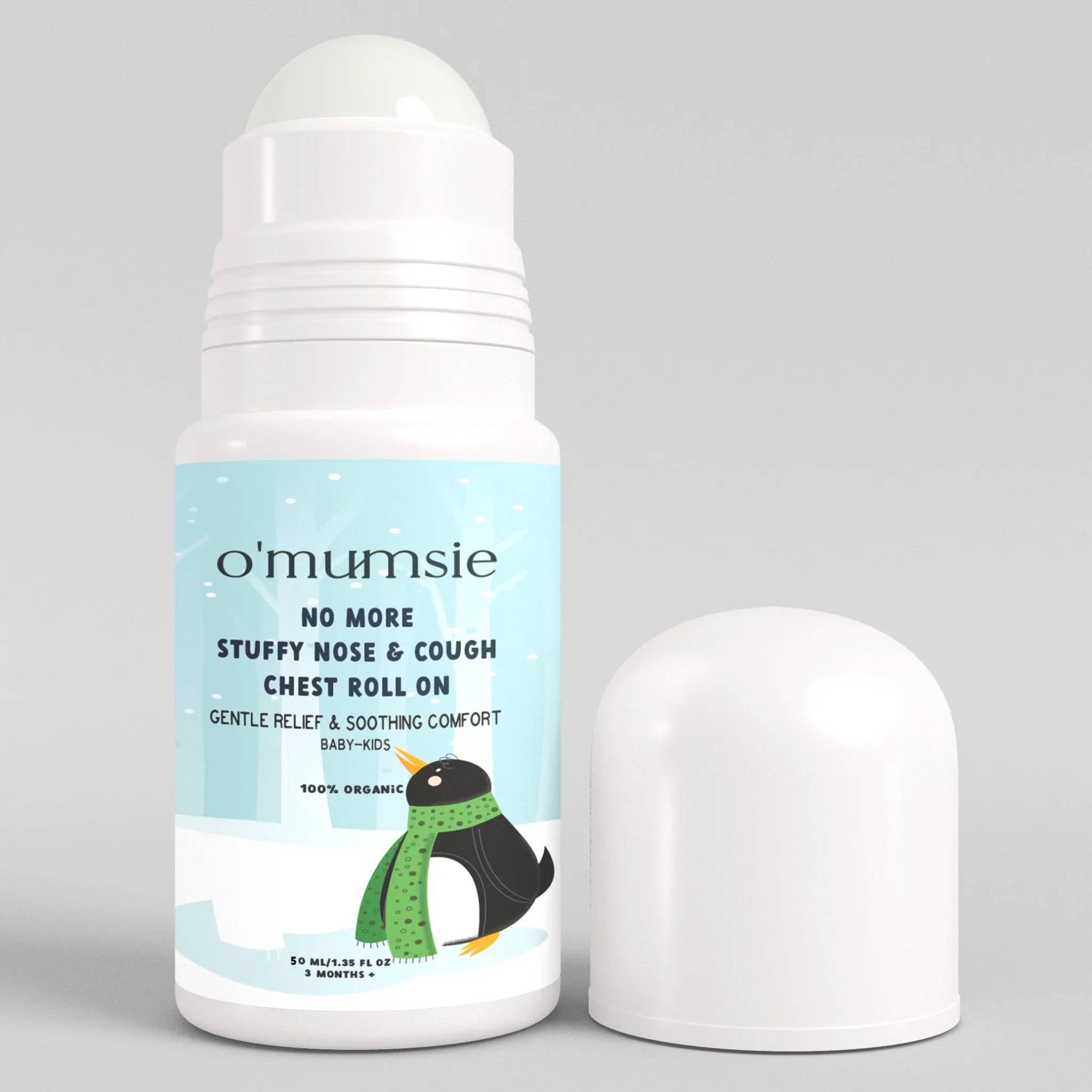 Cold Cough Roll-On for Baby Natural Nasal Chest Congestion