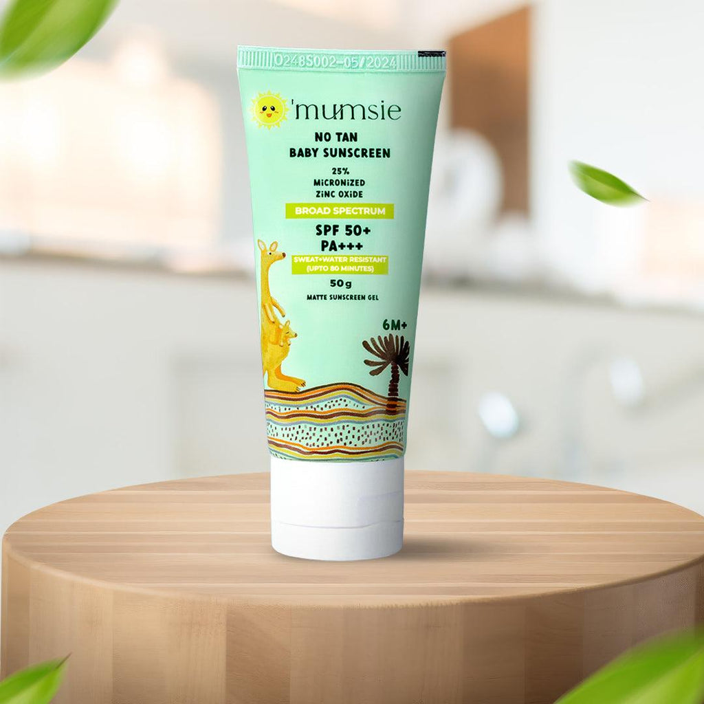 Pediatrician-recommended baby sunscreen for sun safety
