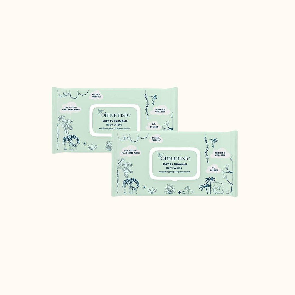 Ultra-Soft Baby Wipes – Ideal for Face, Hands & Diaper Area

