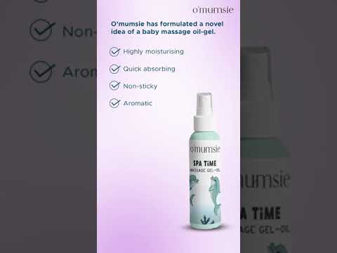 Vitamin E-enriched baby massage oil gel for deep nourishment
